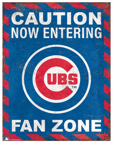 Wholesale MLB2153-MLB Fan Zone Sign / M2153-Chicago Cubs