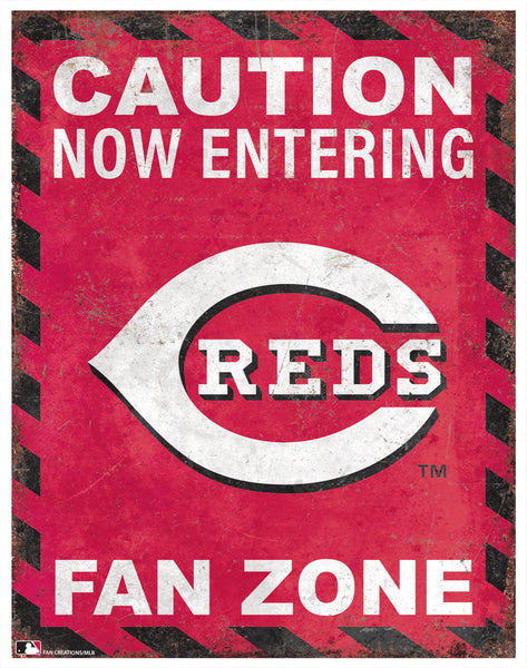 Wholesale MLB2153-MLB Fan Zone Sign / M2153-Cincinnati Reds