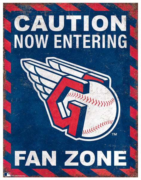 Wholesale MLB2153-MLB Fan Zone Sign / M2153-Cleveland Gaurdians
