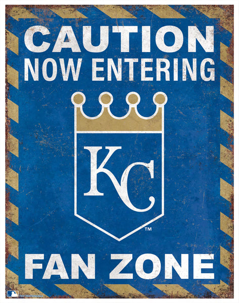 Wholesale MLB2153-MLB Fan Zone Sign / M2153-Kansas City Royals