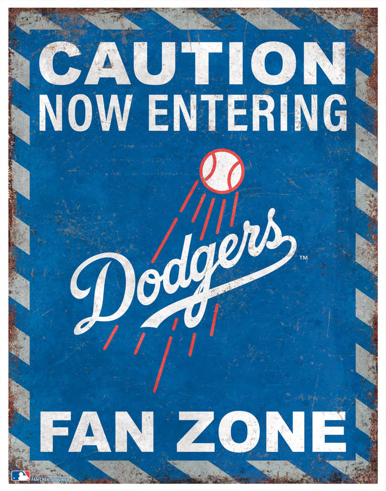 Wholesale MLB2153-MLB Fan Zone Sign / M2153-Los Angeles Dodgers