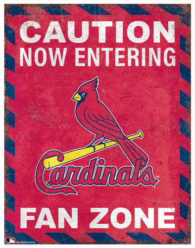 Wholesale MLB2153-MLB Fan Zone Sign / M2153-St. Louis Cardinals