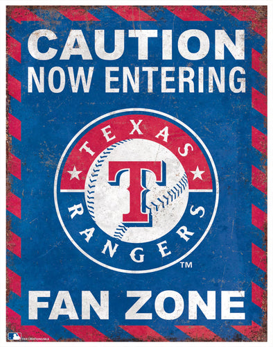 Wholesale MLB2153-MLB Fan Zone Sign / M2153-Texas Rangers