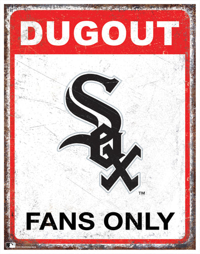 Wholesale MLB2155-Dugout Metal Sign / M2155-Chicago White Sox