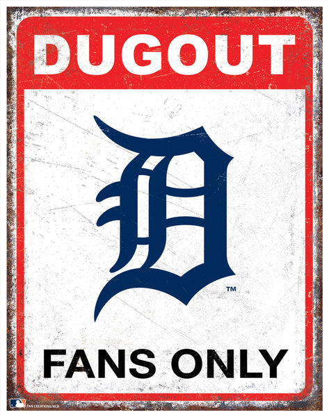 Wholesale MLB2155-Dugout Metal Sign / M2155-Detroit Tigers