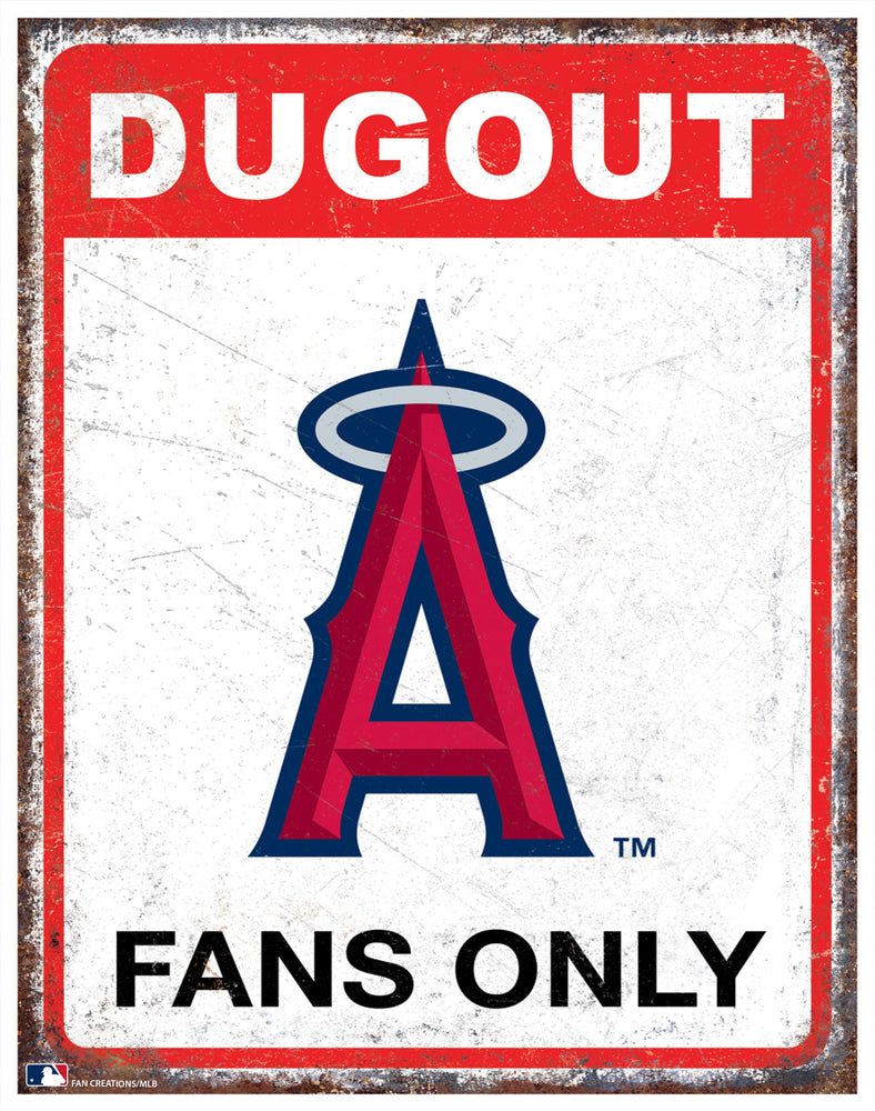 Wholesale MLB2155-Dugout Metal Sign / M2155-Los Angeles Angels