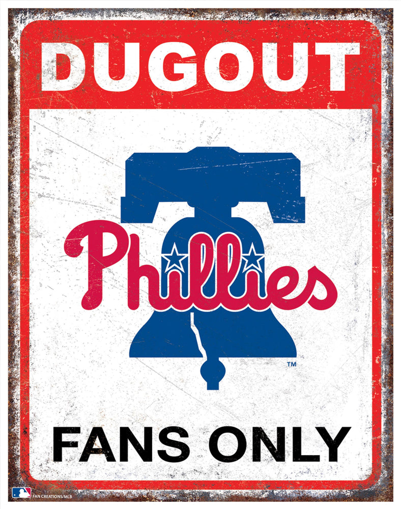 Wholesale MLB2155-Dugout Metal Sign / M2155-Philadelphia Phillies