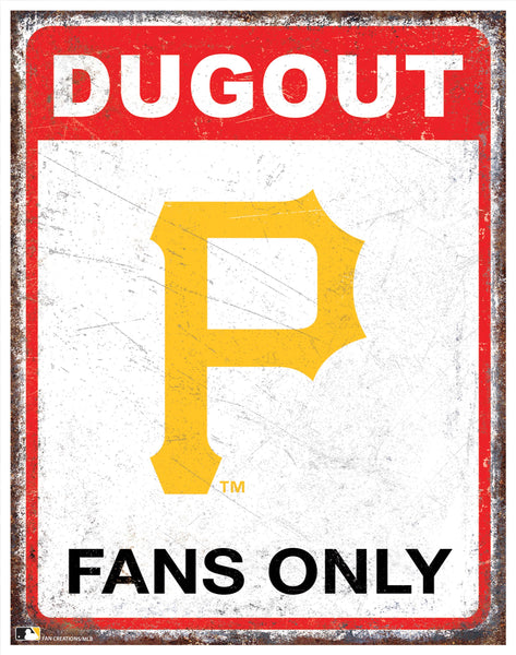 Wholesale MLB2155-Dugout Metal Sign / M2155-Pittsburgh Pirates