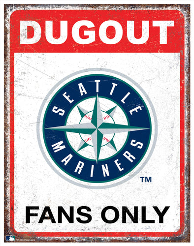 Wholesale MLB2155-Dugout Metal Sign / M2155-Seattle Mariners