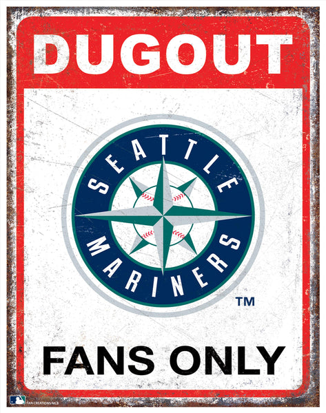 Wholesale MLB2155-Dugout Metal Sign / M2155-Seattle Mariners