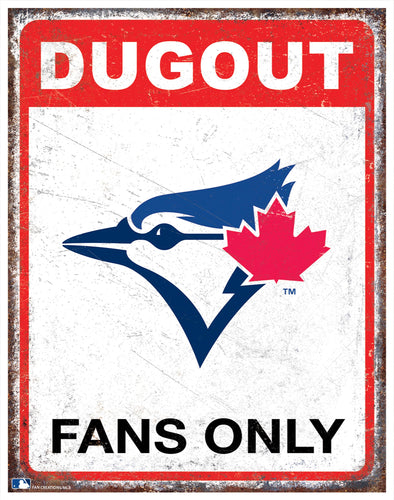 Wholesale MLB2155-Dugout Metal Sign / M2155-Toronto Blue Jays