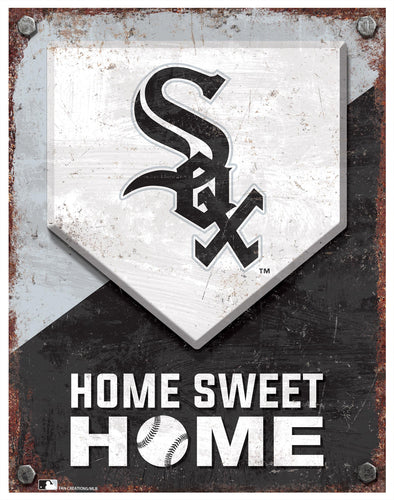 Wholesale MLB2164-MLB Two Tone Sign / M2164-Chicago White Sox