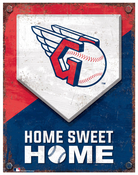 Wholesale MLB2164-MLB Two Tone Sign / M2164-Cleveland Gaurdians