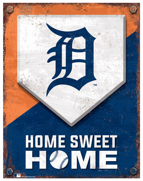 Wholesale MLB2164-MLB Two Tone Sign / M2164-Detroit Tigers