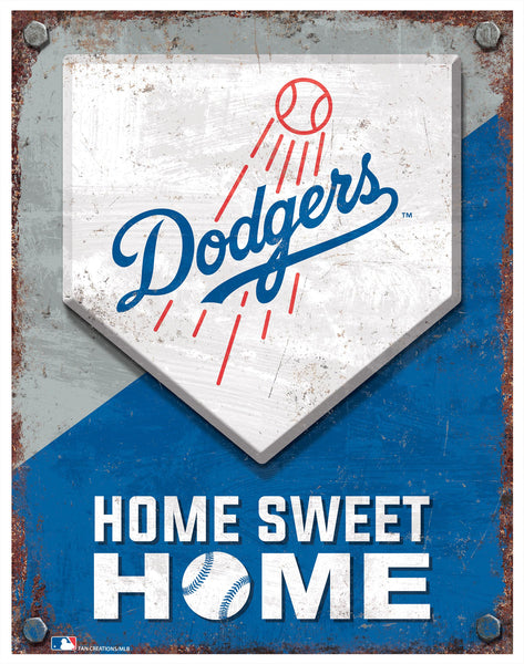 Wholesale MLB2164-MLB Two Tone Sign / M2164-Los Angeles Dodgers