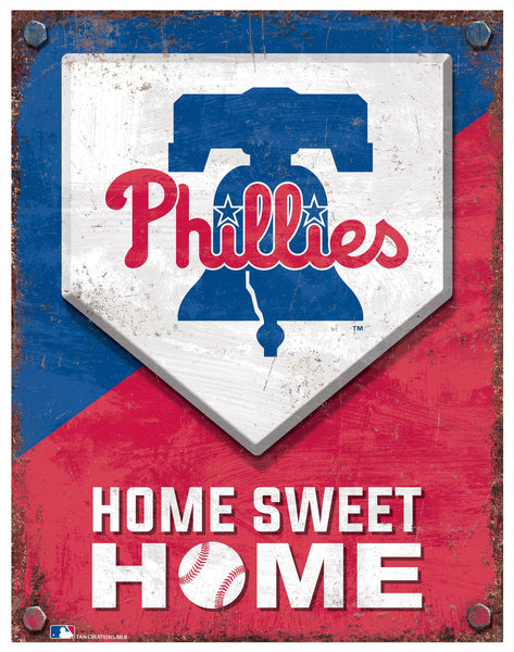 Wholesale MLB2164-MLB Two Tone Sign / M2164-Philadelphia Phillies