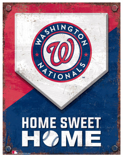Wholesale MLB2164-MLB Two Tone Sign / M2164-Washington Nationals