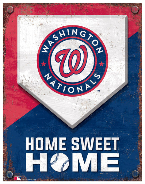 Wholesale MLB2164-MLB Two Tone Sign / M2164-Washington Nationals