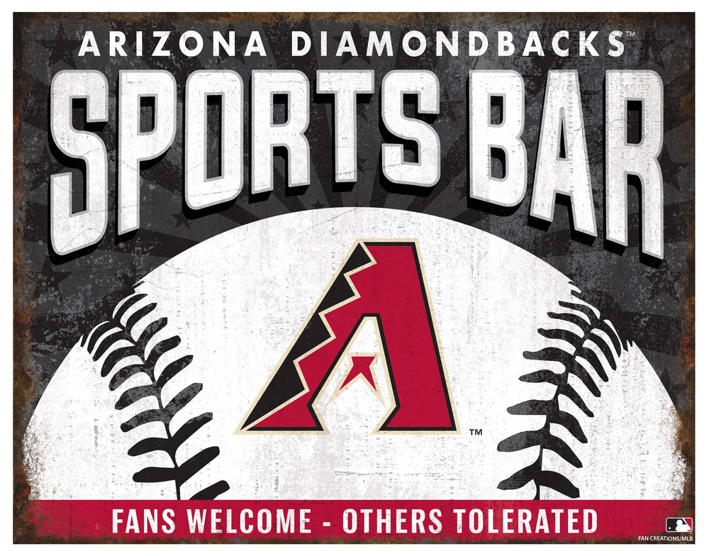 Wholesale MLB2165-Sports Bar Metal Sign / M2165-Arizona Diamondbacks