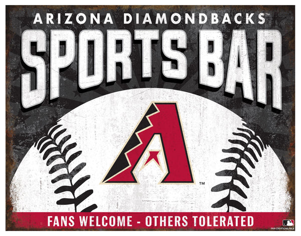 Wholesale MLB2165-Sports Bar Metal Sign / M2165-Arizona Diamondbacks