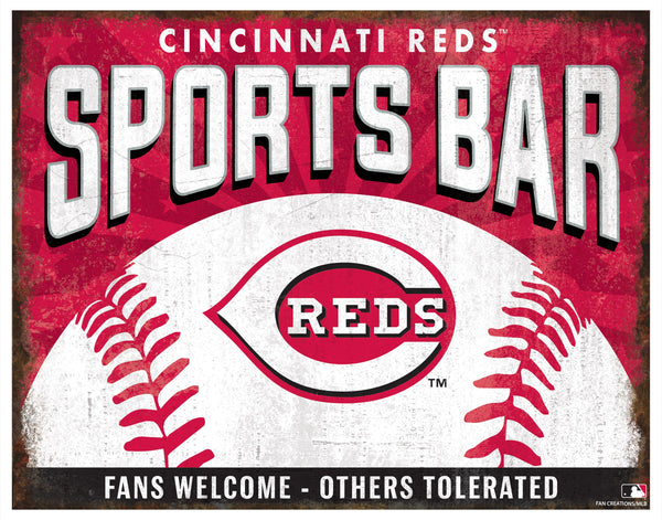 Wholesale MLB2165-Sports Bar Metal Sign / M2165-Cincinnati Reds