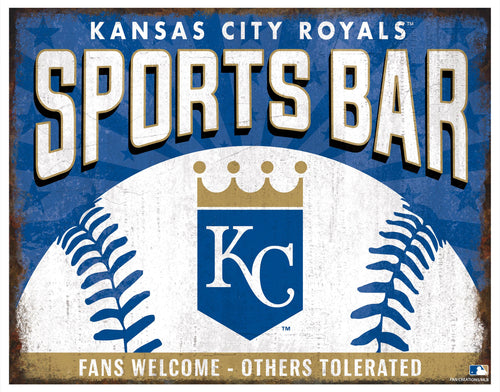 Wholesale MLB2165-Sports Bar Metal Sign / M2165-Kansas City Royals