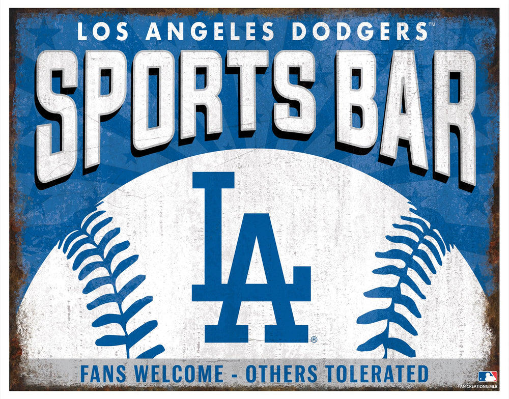 Wholesale MLB2165-Sports Bar Metal Sign / M2165-Los Angeles Dodgers