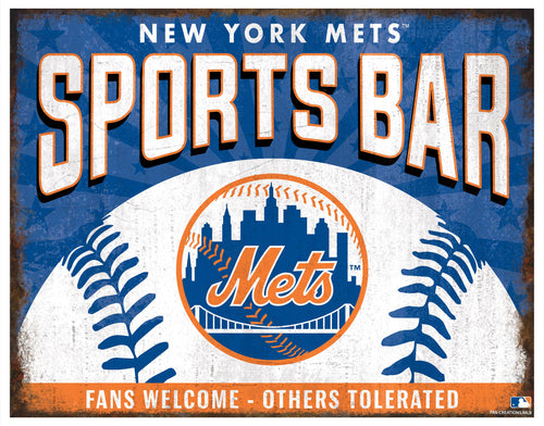 Wholesale MLB2165-Sports Bar Metal Sign / M2165-New York Mets