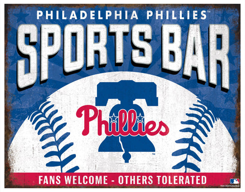 Wholesale MLB2165-Sports Bar Metal Sign / M2165-Philadelphia Phillies