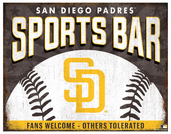 Wholesale MLB2165-Sports Bar Metal Sign / M2165-San Diego Padres