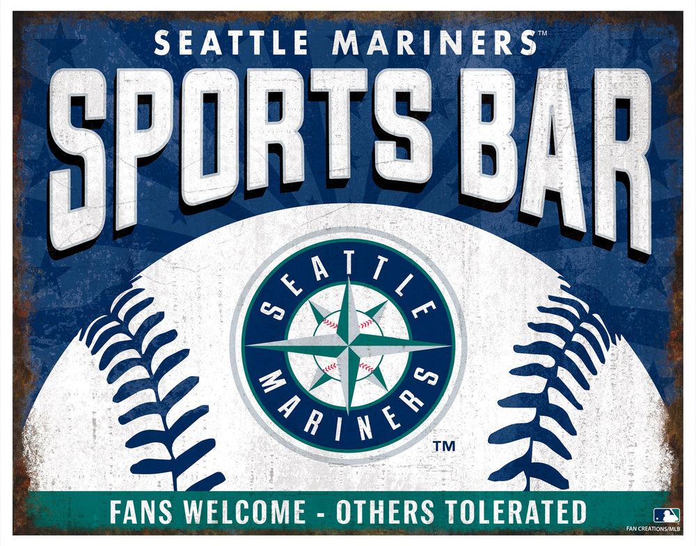 Wholesale MLB2165-Sports Bar Metal Sign / M2165-Seattle Mariners