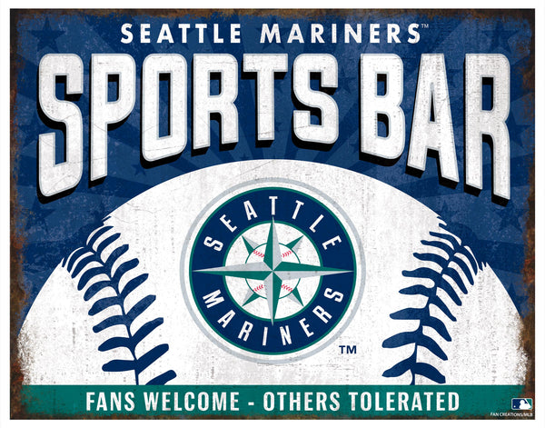 Wholesale MLB2165-Sports Bar Metal Sign / M2165-Seattle Mariners