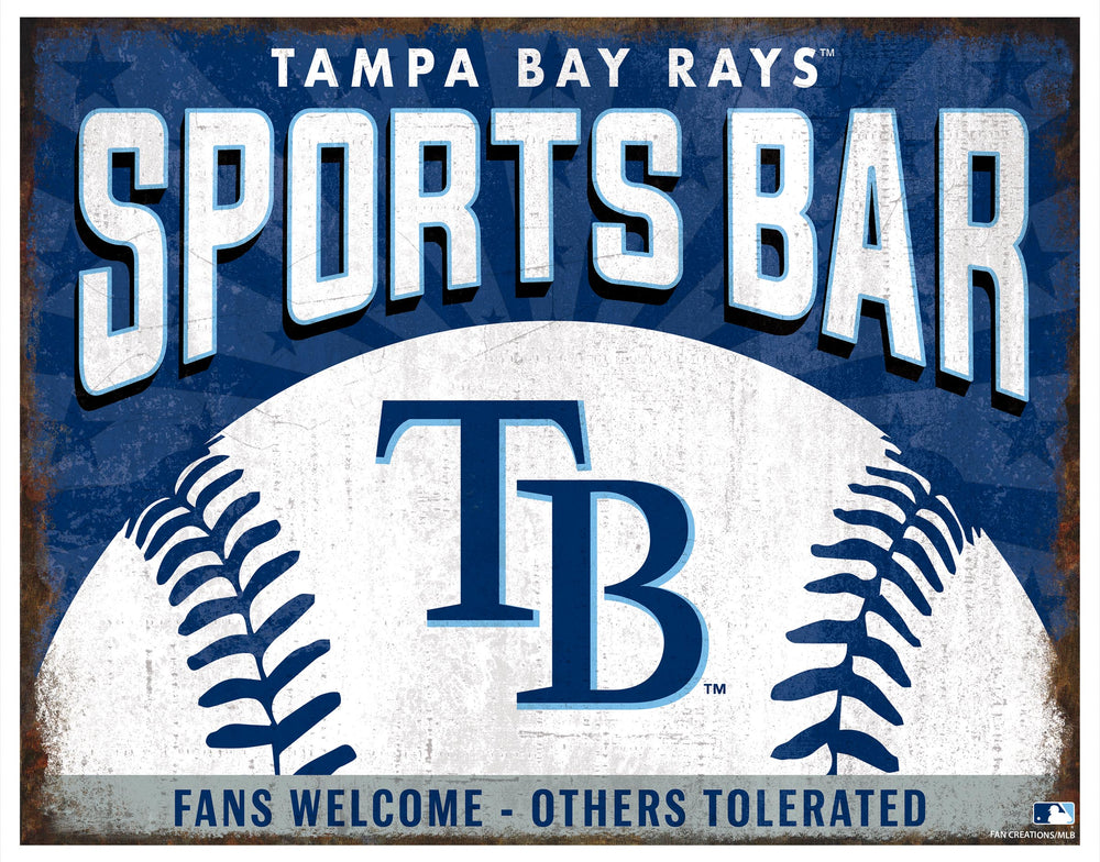 Wholesale MLB2165-Sports Bar Metal Sign / M2165-Tampa Bay Rays