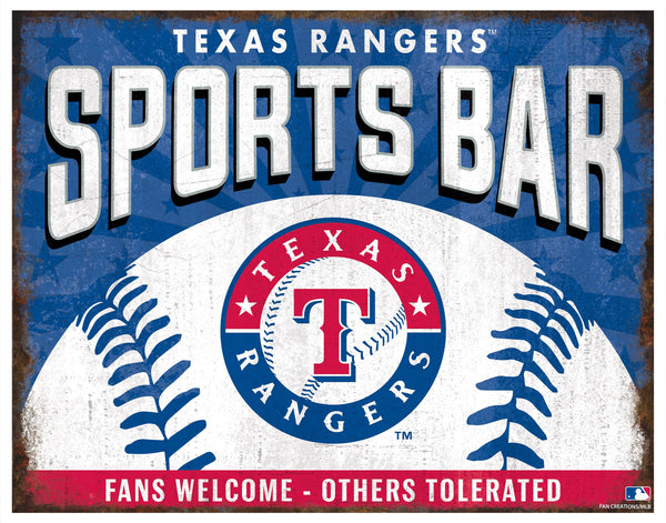 Wholesale MLB2165-Sports Bar Metal Sign / M2165-Texas Rangers