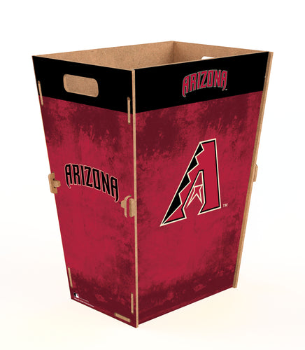 Wholesale MLB2173-Waste Can Flat Pack Large / M2173L-Arizona Diamondbacks