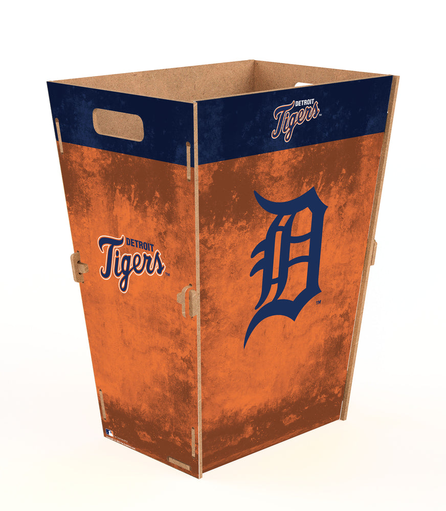 Wholesale MLB2173-Waste Can Flat Pack Large / M2173L-Detroit Tigers