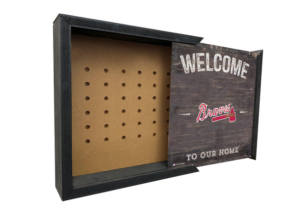 Wholesale MLB2174-12 inch Secret Wall Case / M2174-Atlanta Braves