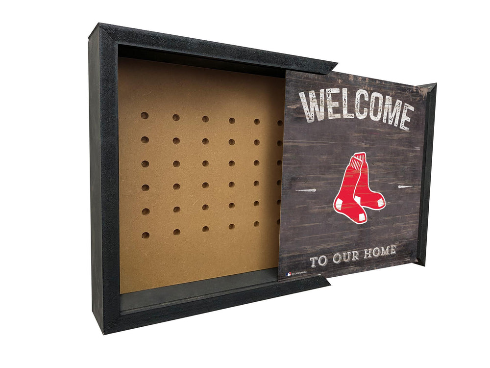 Wholesale MLB2174-12 inch Secret Wall Case / M2174-Boston Red Sox