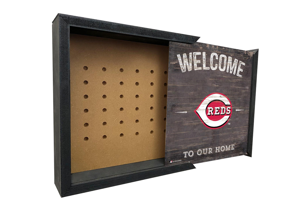 Wholesale MLB2174-12 inch Secret Wall Case / M2174-Cincinnati Reds