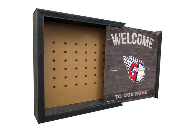 Wholesale MLB2174-12 inch Secret Wall Case / M2174-Cleveland Guardians