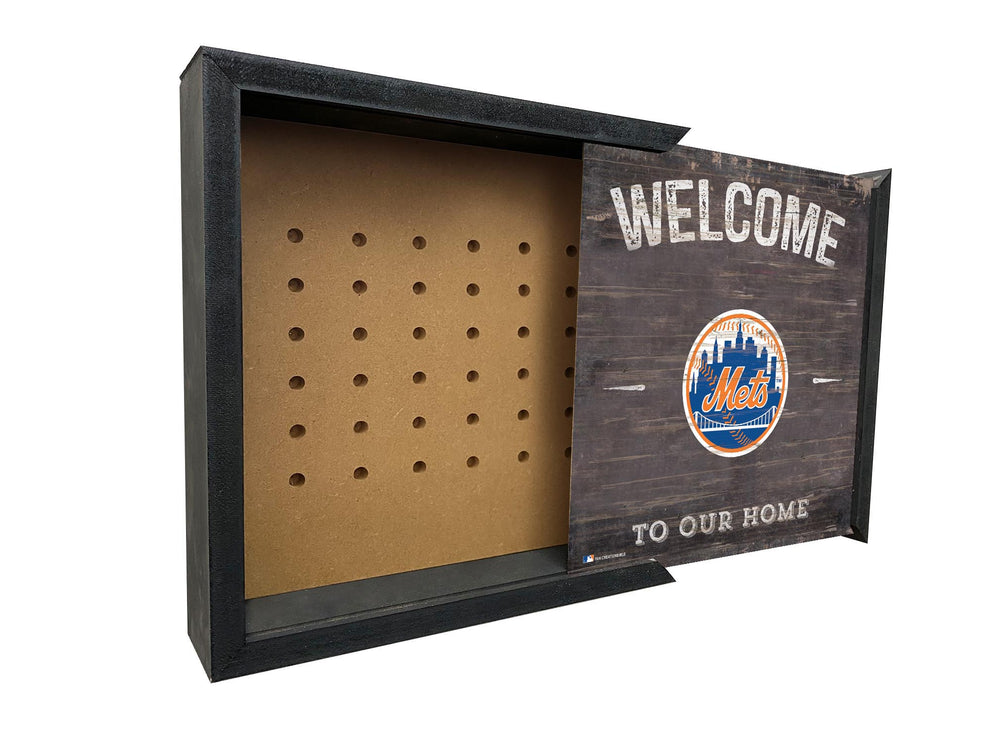 Wholesale MLB2174-12 inch Secret Wall Case / M2174-New York Mets