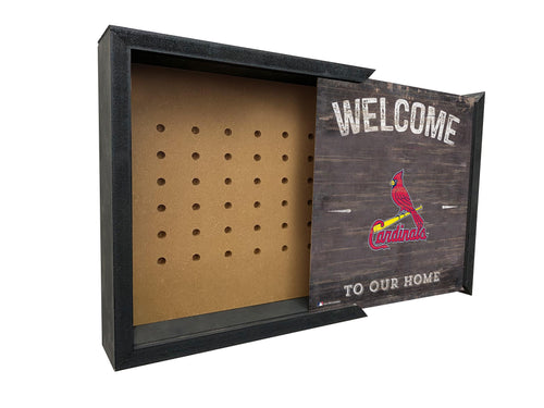 Wholesale MLB2174-12 inch Secret Wall Case / M2174-St. Louis Cardinals