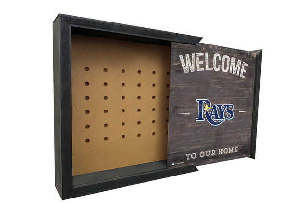 Wholesale MLB2174-12 inch Secret Wall Case / M2174-Tampa Bay Rays