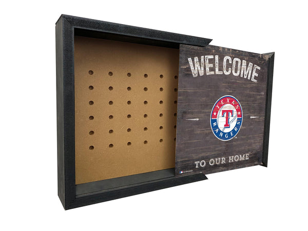 Wholesale MLB2174-12 inch Secret Wall Case / M2174-Texas Rangers