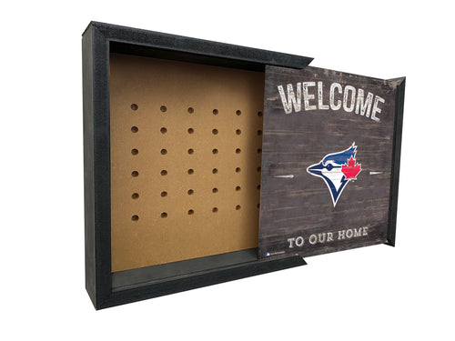 Wholesale MLB2174-12 inch Secret Wall Case / M2174-Toronto Blue Jays