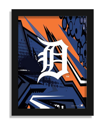 Wholesale MLB2214-Team Comic 12x16 / M2214-Detroit Tigers