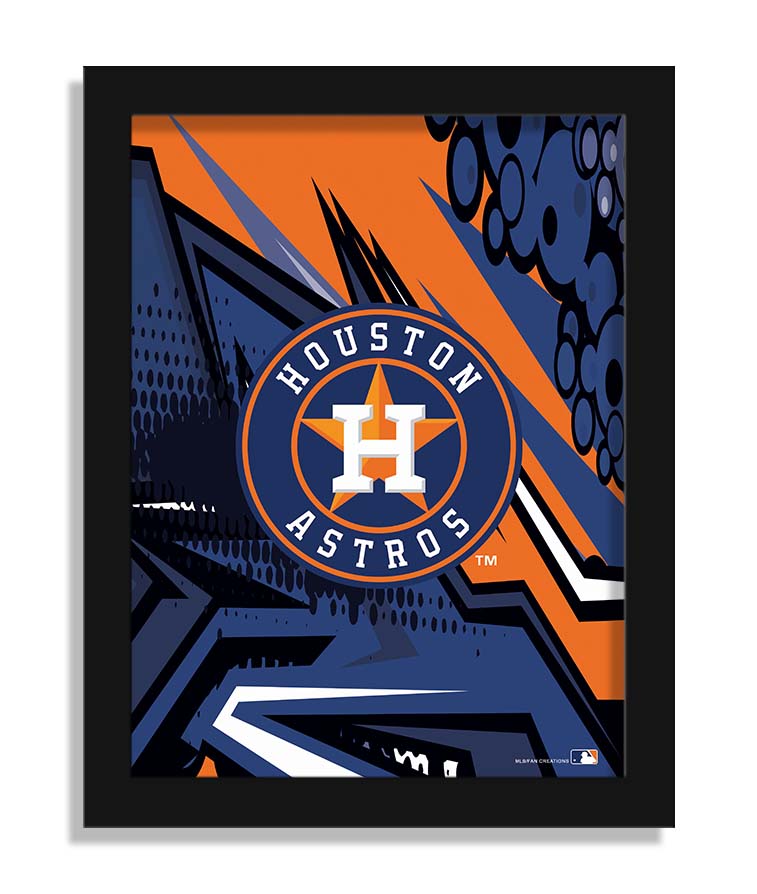 Wholesale MLB2214-Team Comic 12x16 / M2214-Houston Astros