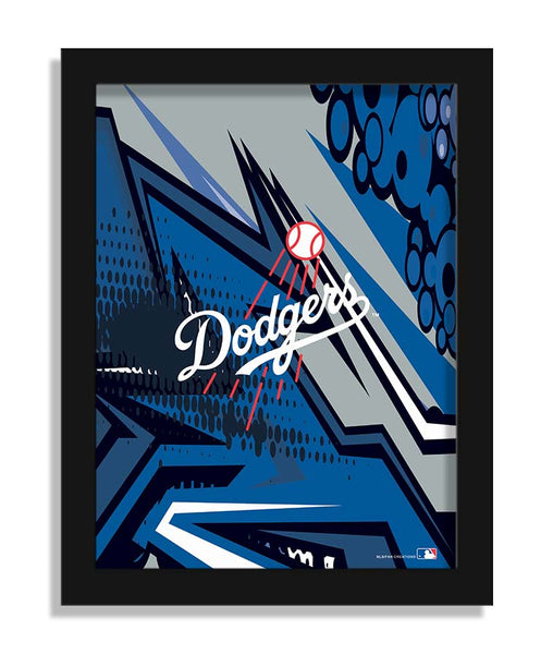 Wholesale MLB2214-Team Comic 12x16 / M2214-Los Angeles Dodgers