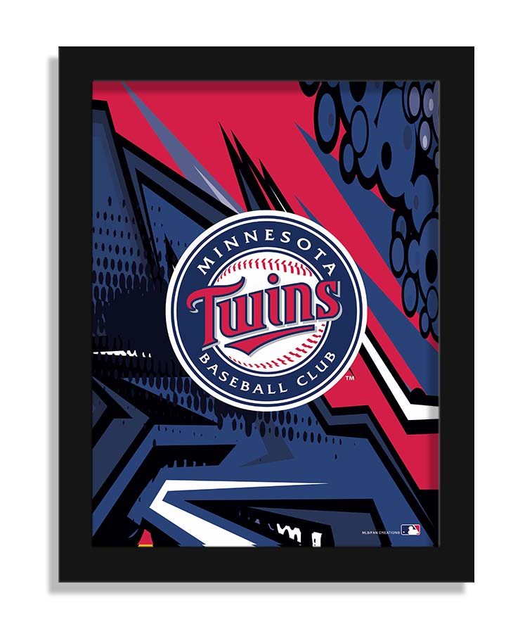 Wholesale MLB2214-Team Comic 12x16 / M2214-Minnesota Twins