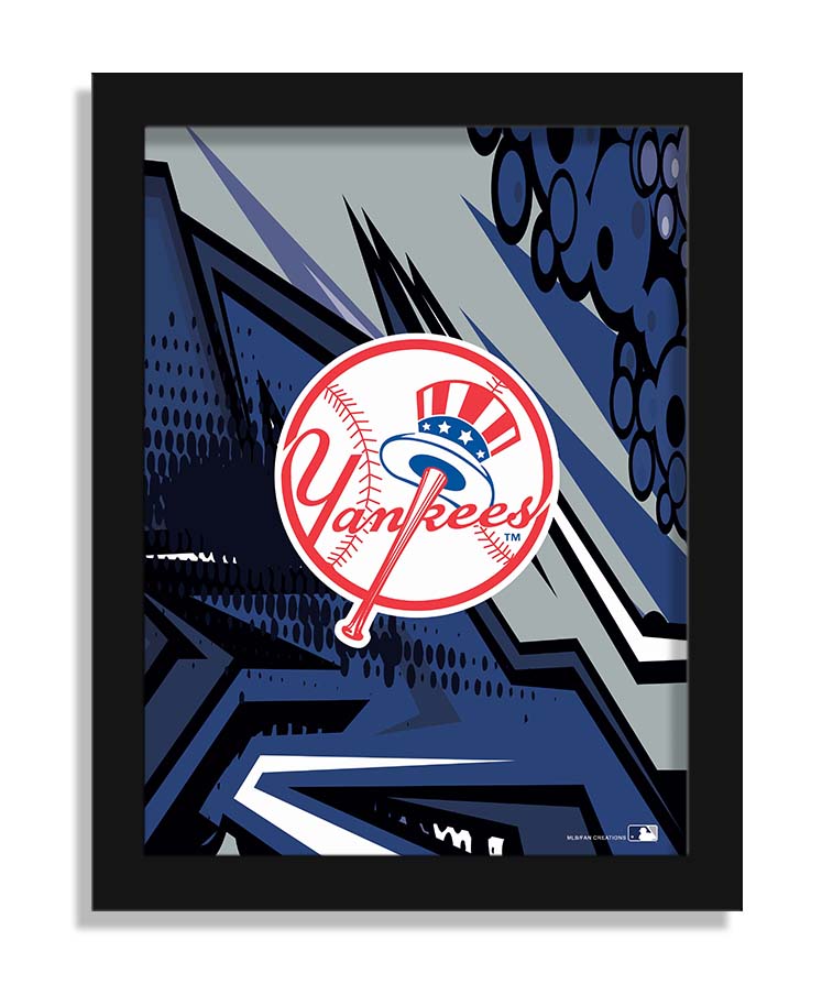 Wholesale MLB2214-Team Comic 12x16 / M2214-New York Yankees